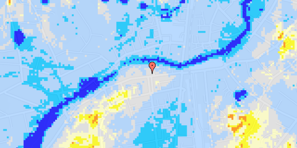 Ekstrem regn på Rosensgade 18