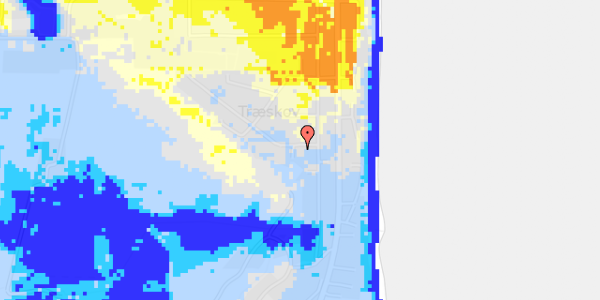 Ekstrem regn på Sdr.Skovvej 1