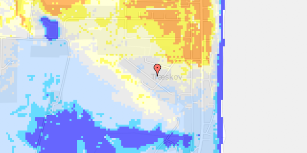 Ekstrem regn på Sdr.Skovvej 14