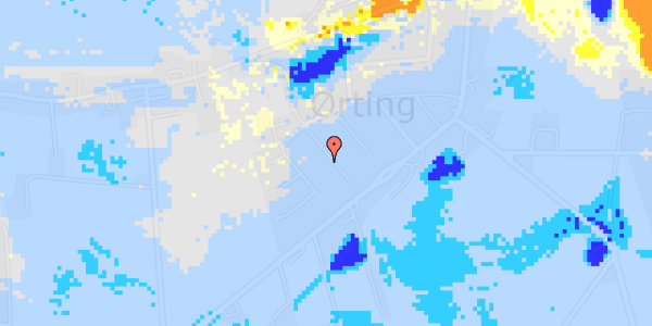 Ekstrem regn på Smedegade 61