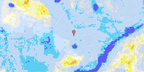 Ekstrem regn på Snærildvej 35