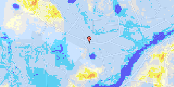 Ekstrem regn på Snærildvej 37