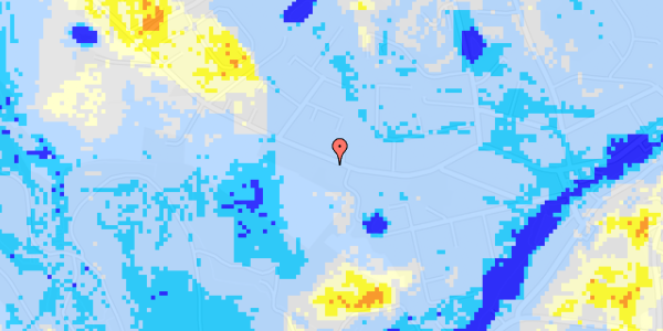 Ekstrem regn på Snærildvej 41A