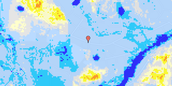 Ekstrem regn på Snærildvej 41C