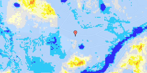 Ekstrem regn på Snærildvej 43A