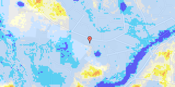 Ekstrem regn på Snærildvej 43D