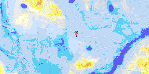 Ekstrem regn på Snærildvej 45