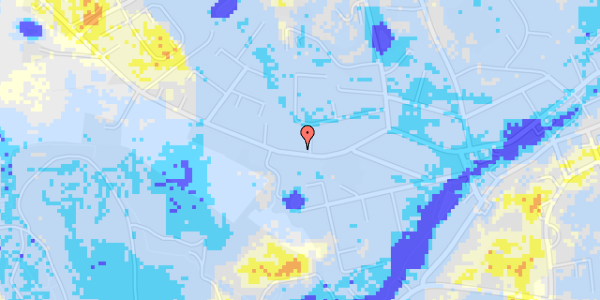 Ekstrem regn på Snærildvej 56