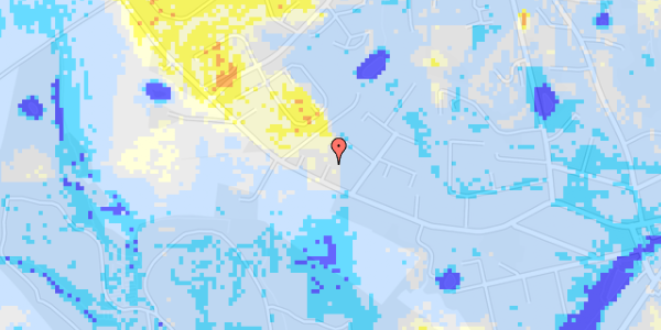 Ekstrem regn på Snærildvej 84