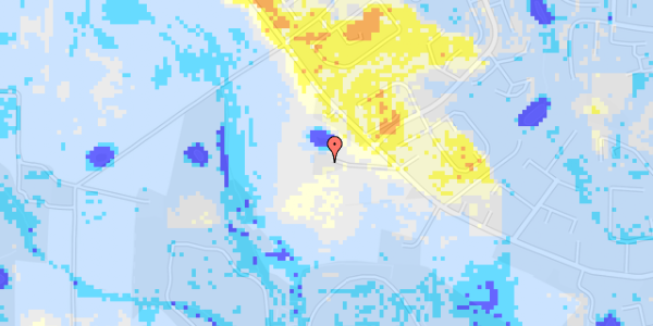 Ekstrem regn på Snærildvej 91