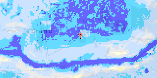 Ekstrem regn på Snærildvej 224