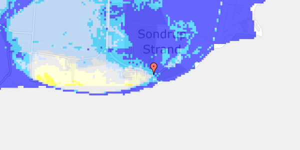 Ekstrem regn på Sondrupvej 96