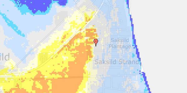 Ekstrem regn på Stakket Torn 10