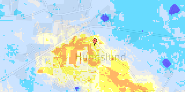 Ekstrem regn på Søndervej 50B