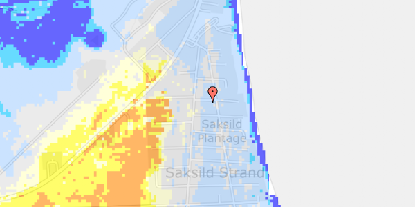 Ekstrem regn på Tranevej 37