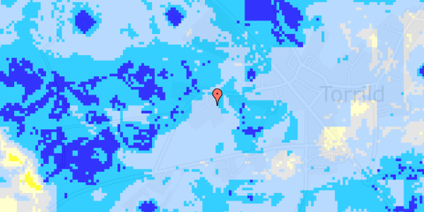 Ekstrem regn på Vandværksvej 19