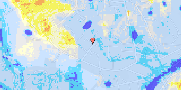 Ekstrem regn på Vesterled 23