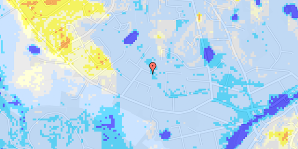 Ekstrem regn på Vesterled 28