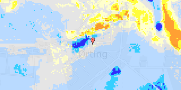 Ekstrem regn på Vinkelager 2