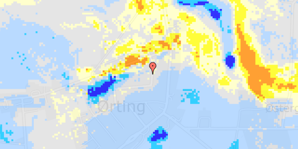 Ekstrem regn på Vinkelager 17