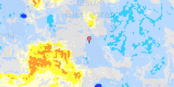 Ekstrem regn på Falkevej 2