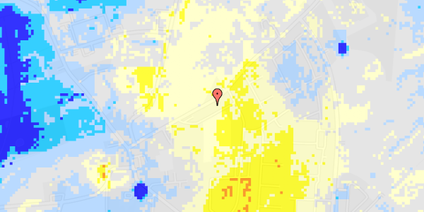 Ekstrem regn på Haldvej 14