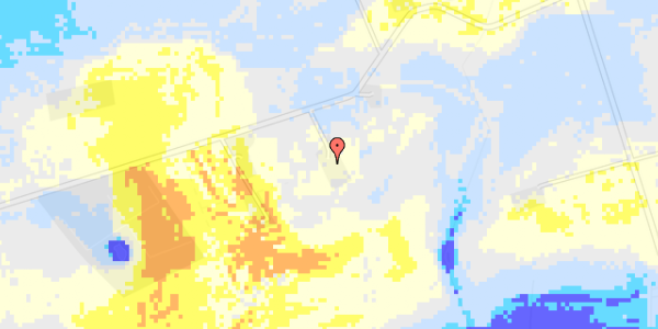 Ekstrem regn på Hastrupholmvej 11