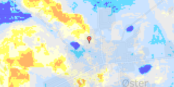 Ekstrem regn på Holmevej 2