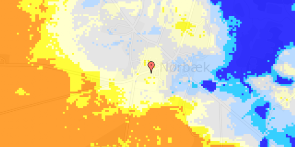 Ekstrem regn på Hviddingvej 7A