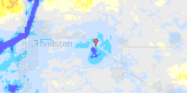 Ekstrem regn på Hvidstenvej 25