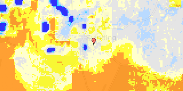 Ekstrem regn på Høvejen 7