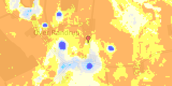 Ekstrem regn på Kåtrupvej 18