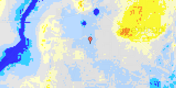 Ekstrem regn på Modesvej 35