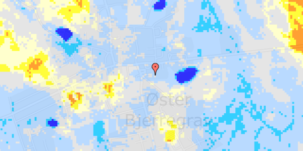 Ekstrem regn på Moselunds Alle 6