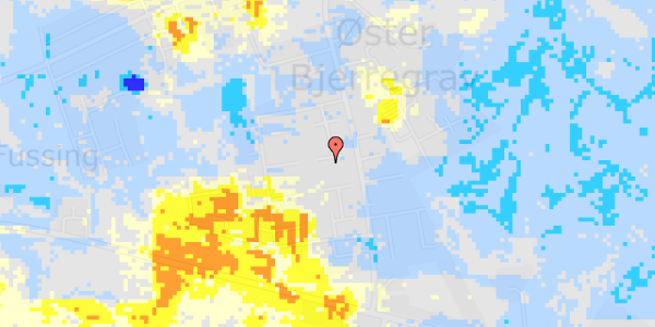 Ekstrem regn på Musvitvej 16