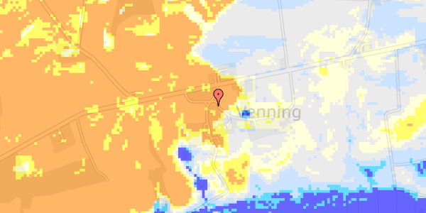 Ekstrem regn på Nørreådalsvej 3