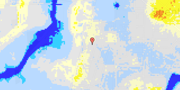 Ekstrem regn på Peter Skyttesvej 10