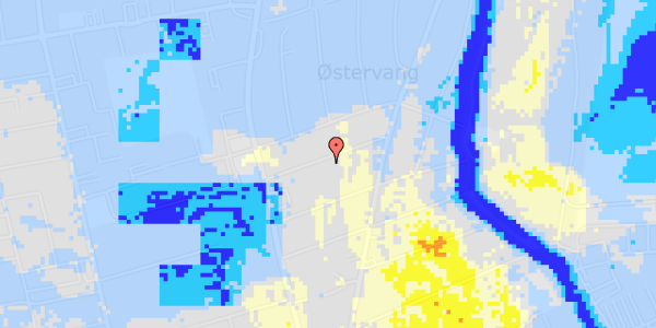 Ekstrem regn på Akacievej 10