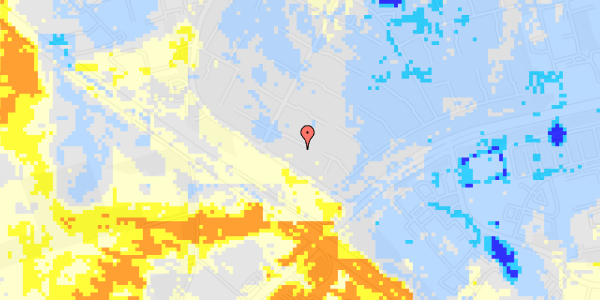 Ekstrem regn på Banjovej 8