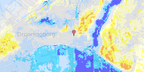 Ekstrem regn på Bidstrupvej 14