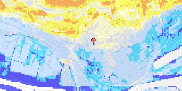 Ekstrem regn på Blegdammen 1, st. 37