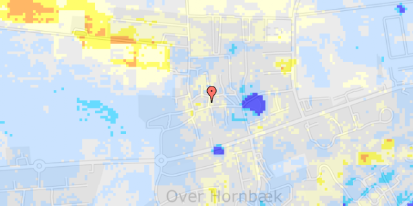 Ekstrem regn på Byleddet 22, st. 