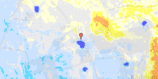 Ekstrem regn på Bøgelundsvej 36