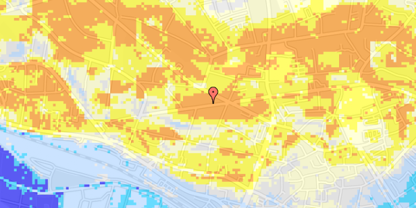 Ekstrem regn på Danmarksgade 6, 2. th