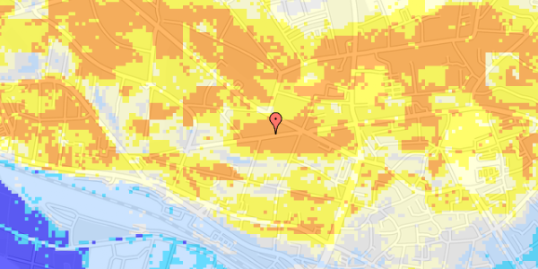 Ekstrem regn på Danmarksgade 8, st. th