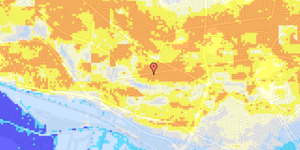 Ekstrem regn på Danmarksgade 11, 1. 