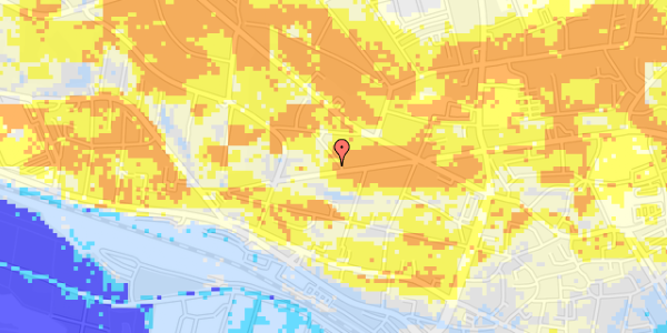 Ekstrem regn på Danmarksgade 18A, 2. th