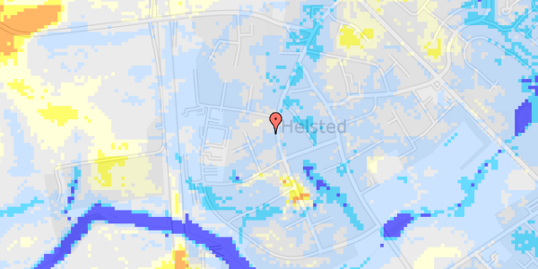 Ekstrem regn på Egegårdsvej 38