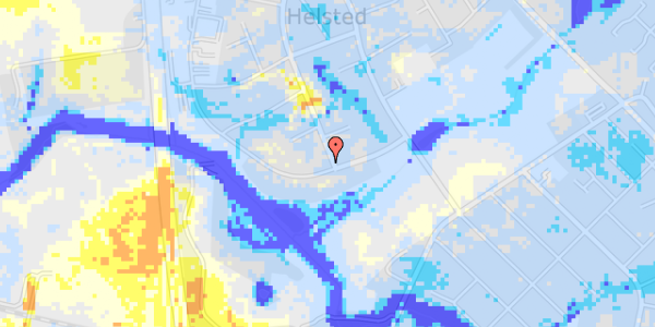 Ekstrem regn på Egegårdsvej 60