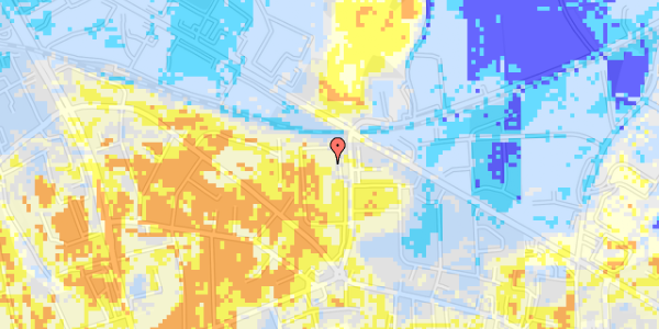 Ekstrem regn på Engboulevarden 25, 1. th